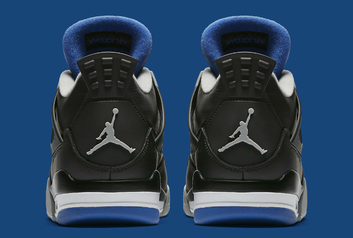 Air Jordan 4 Game Royal Release Date Heel 308497-006