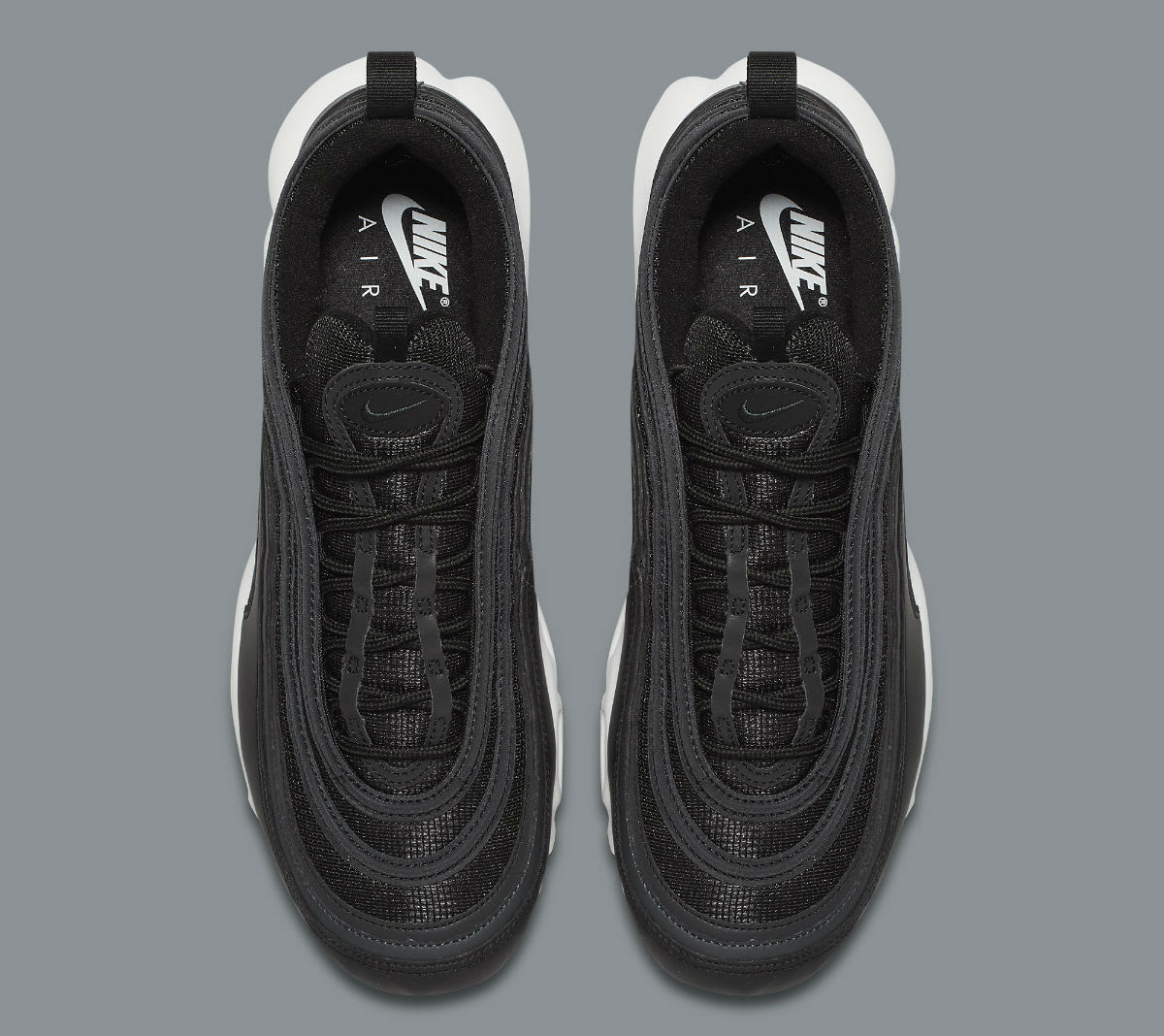 Nike Air Max Plus 97 Black White Release Date Top AH8143-001