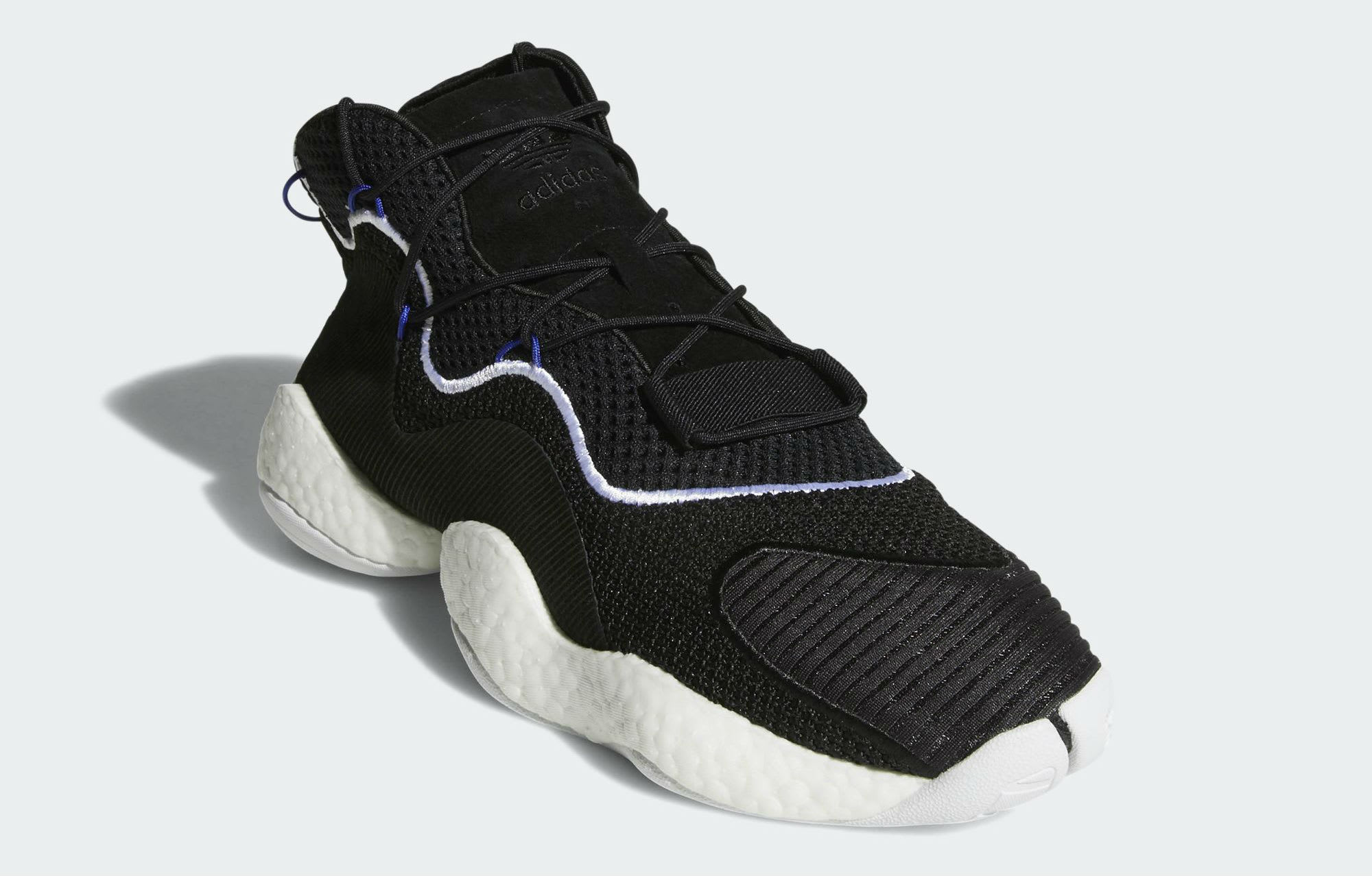 Adidas Crazy BYW LVL 1 Black White Release Date CQ0991 Front