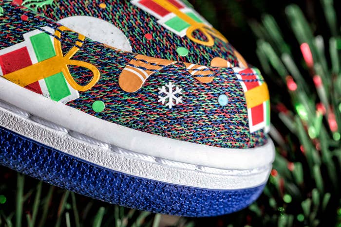 Ugly Christmas Sweater Nikes Arrive in Time for the Holidays