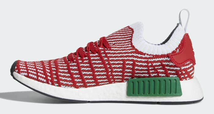 Adidas NMD R1 STLT Christmas Release Date D96820 Medial