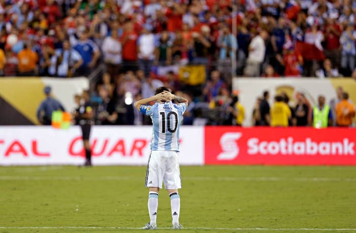 Messi Copa America 2016 Chile Argentina