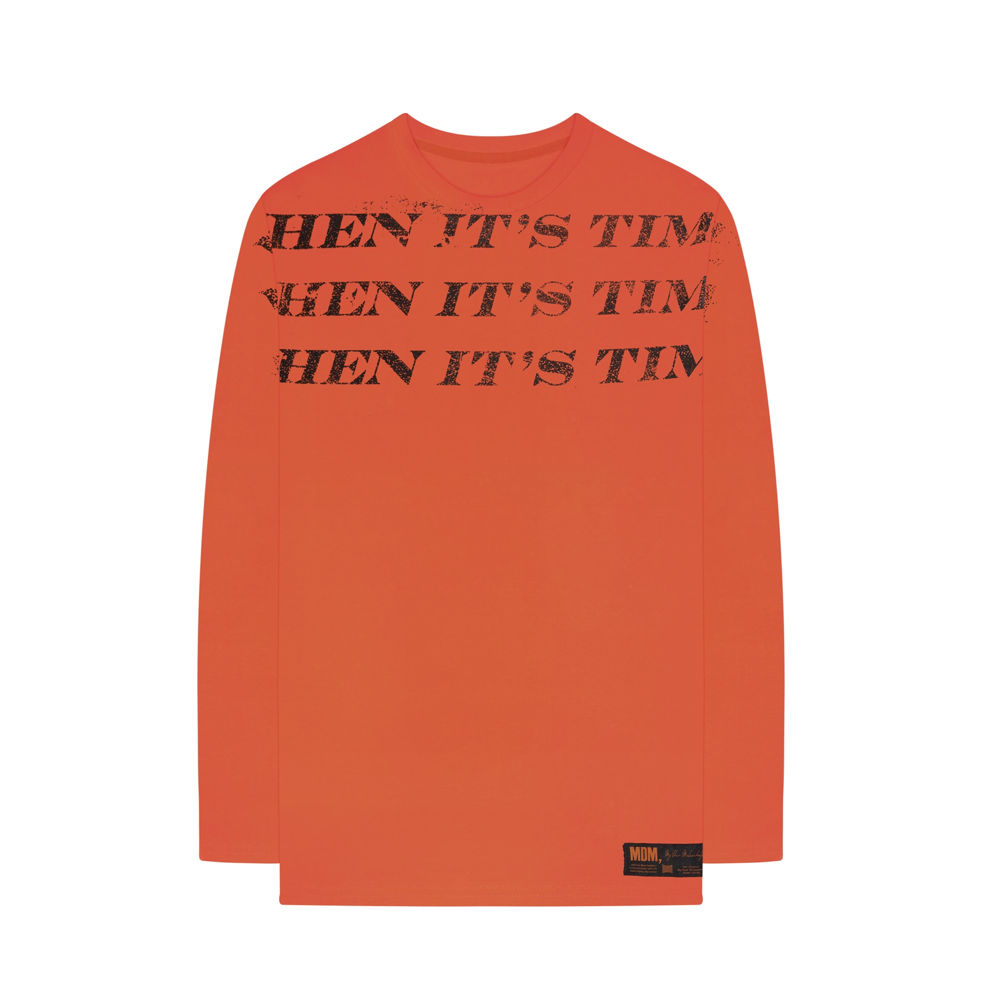 The Weeknd&#x27;s &#x27;My Dear Melancholy&#x27; &quot;Never There&quot; long sleeve t-shirt.