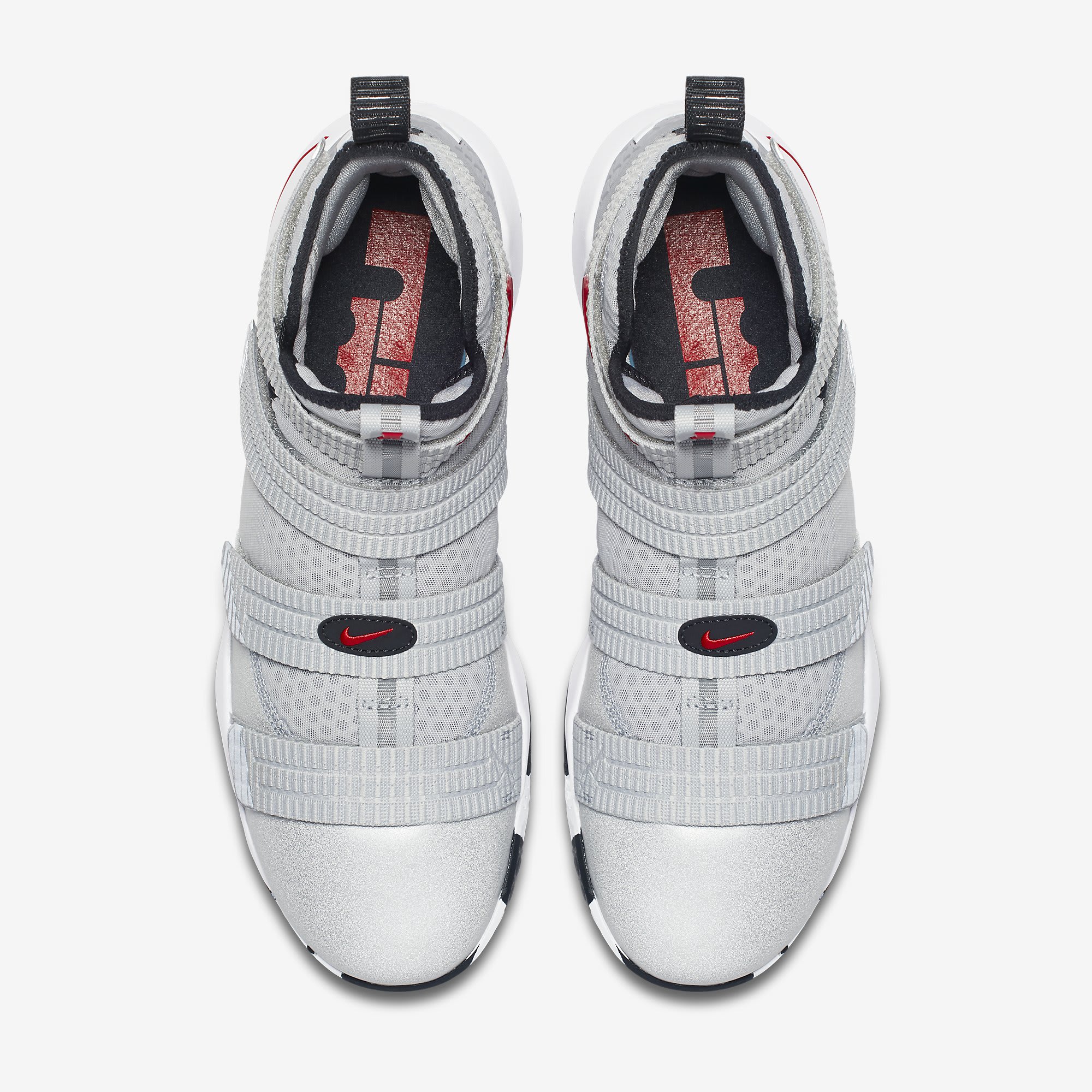 Silver Bullet Nike LeBron Soldier 11 897646-007 Top
