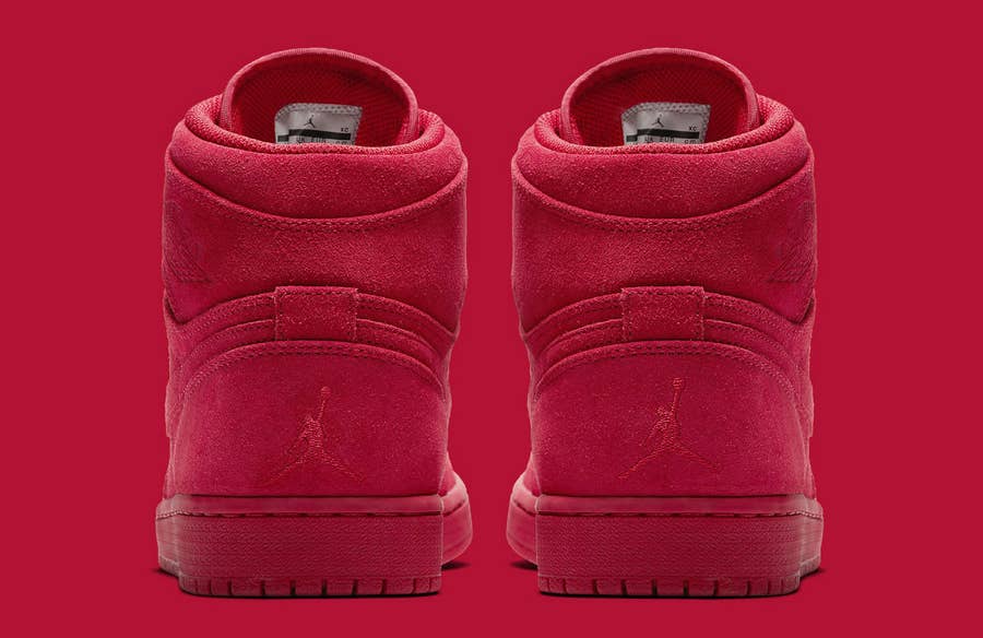 Jordan 1 all red suede shop
