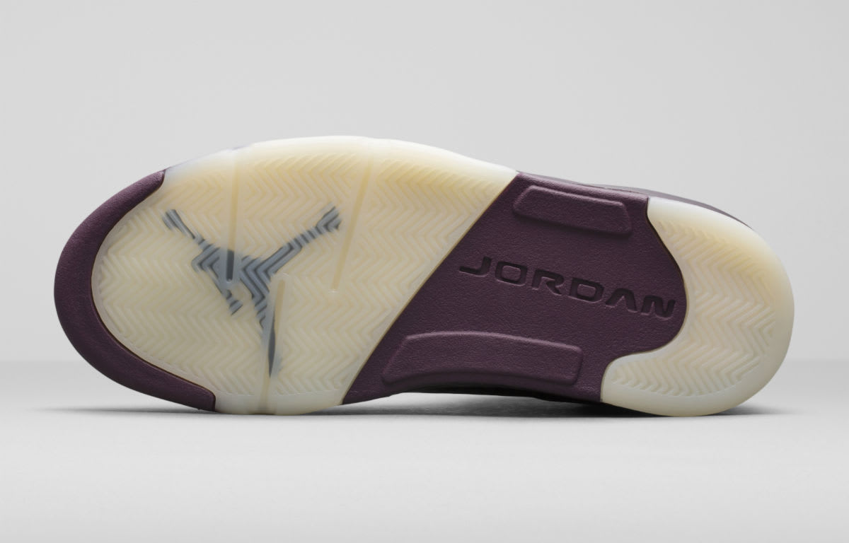 Air Jordan 5 Premium Bordeaux Release Date Sole 881432-612