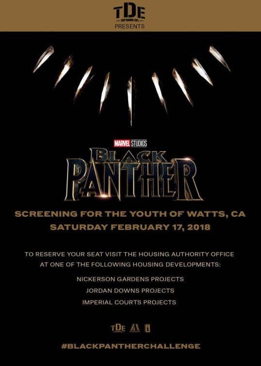black panther watts screening