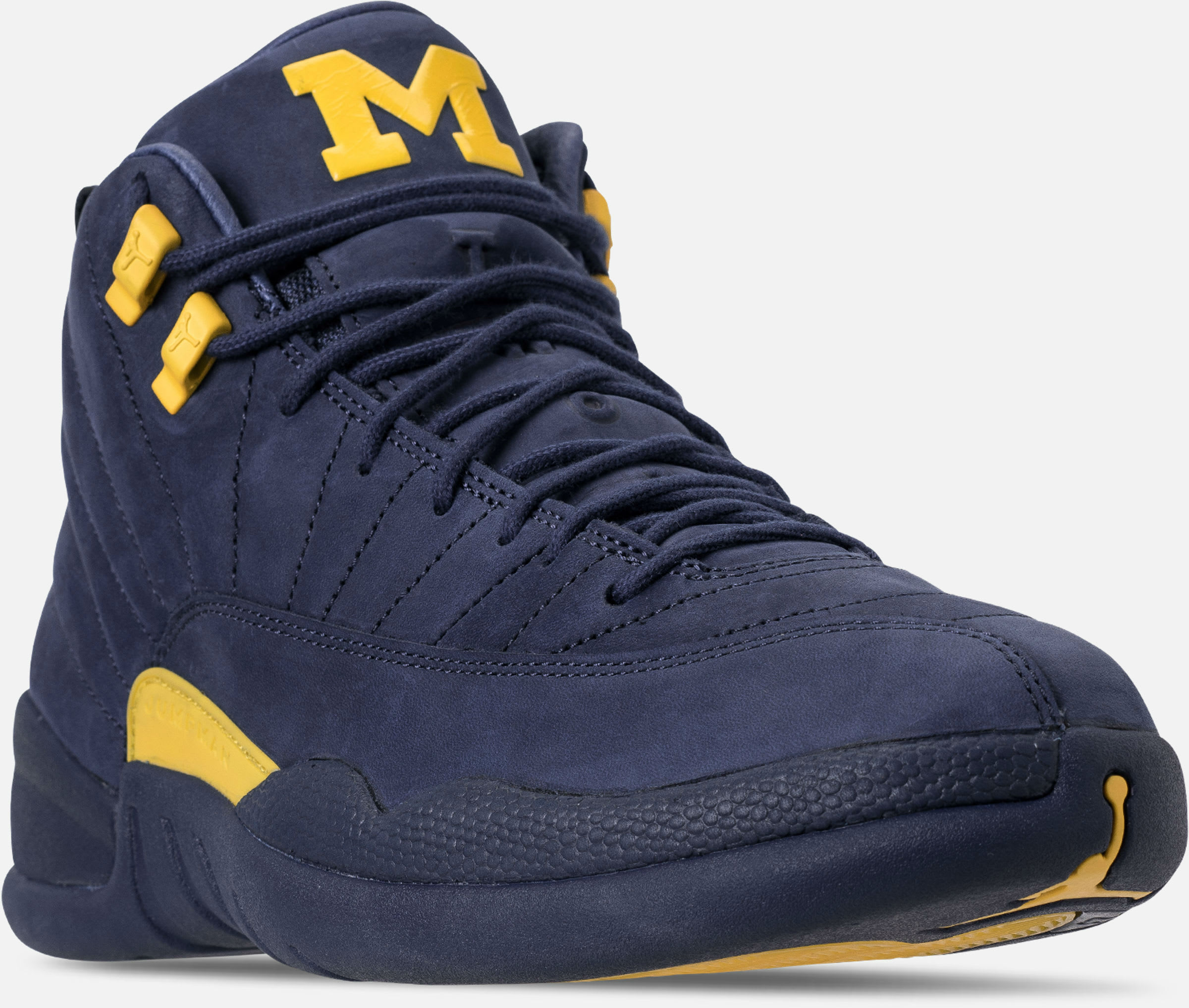 Air Jordan 12 XII Michigan Release Date BQ3180-407 Front