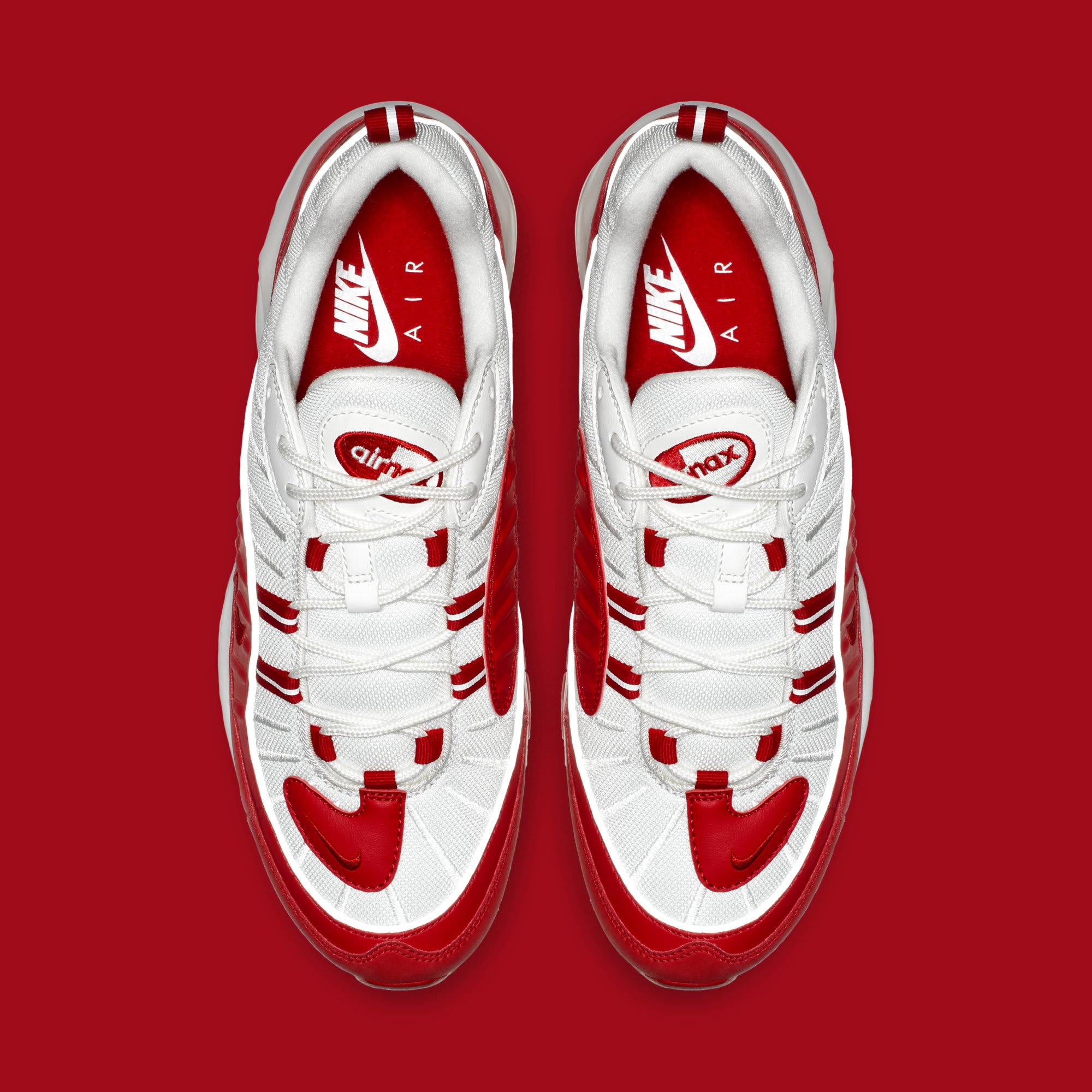 Nike Air Max 98 &#x27;University Red&#x27; 640744-602 (Top)
