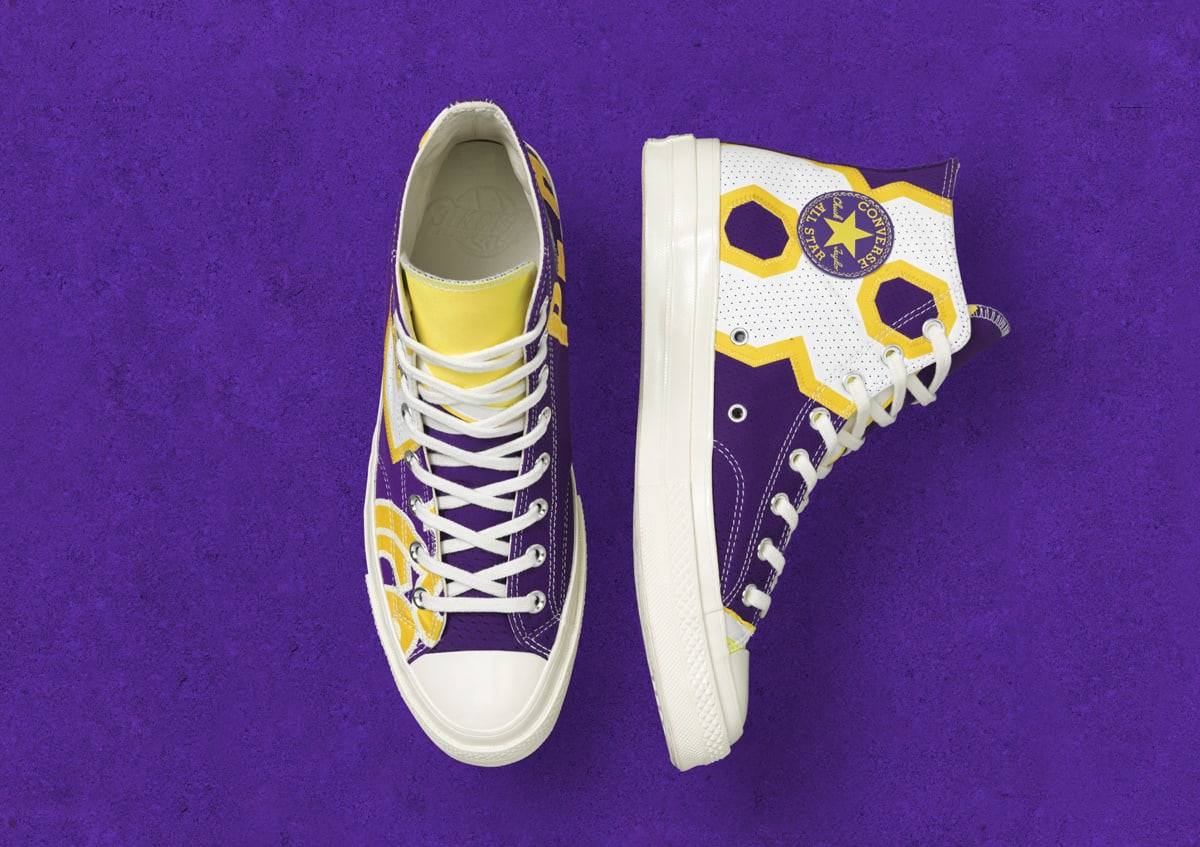 Converse will sell Chuck Taylor shoes made from authentic NBA jerseys