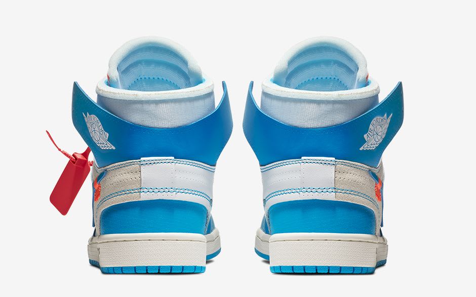 Another Chance at 'UNC' Off-White x Air Jordan 1s