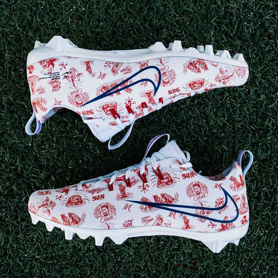 Odell Beckham's Most Personal Custom Cleats to Date