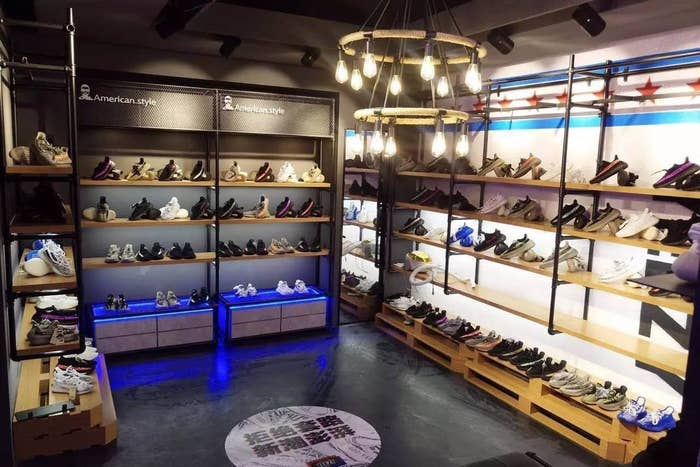 There's an Entire Fake Yeezy Store in China