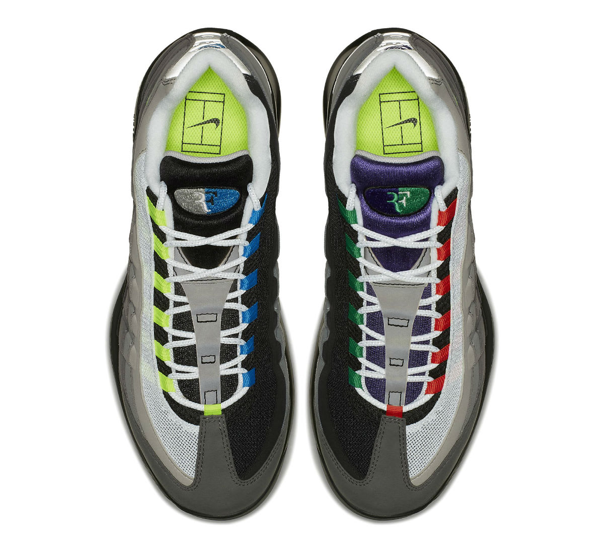 NikeCourt Vapor RF X Air Max 95 Greedy Release Date AO8759-077 Top