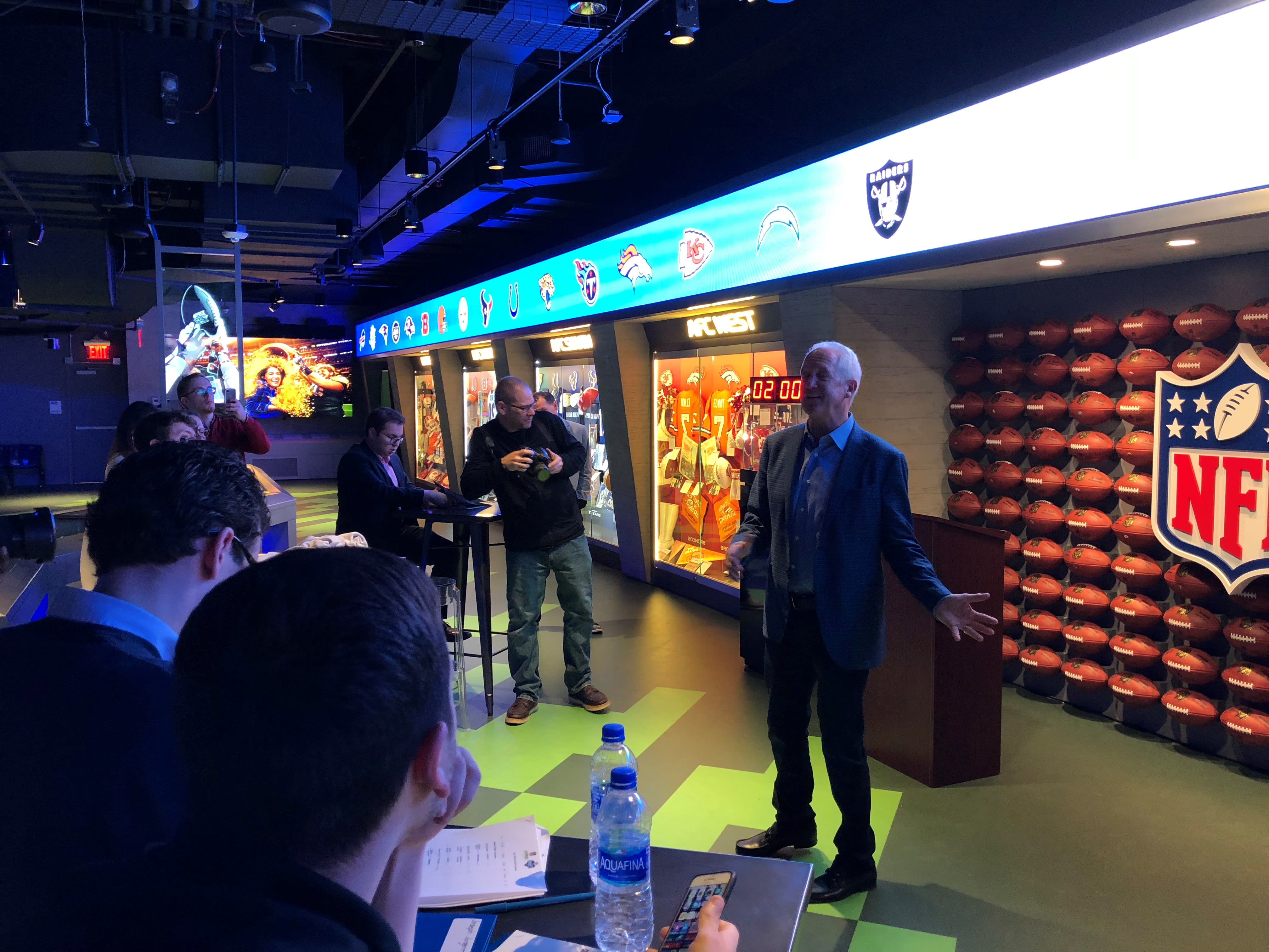 John Fox NFL Experience Times Square 2018