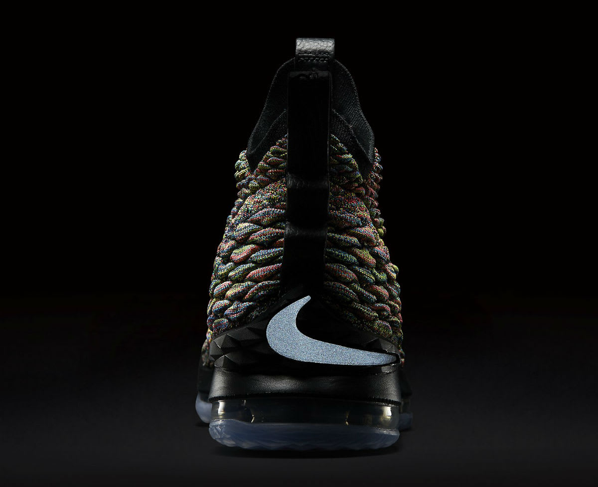 Nike LeBron 15 XV Four Horsemen Black Fruity Pebbles Release Date 897648-901 3M