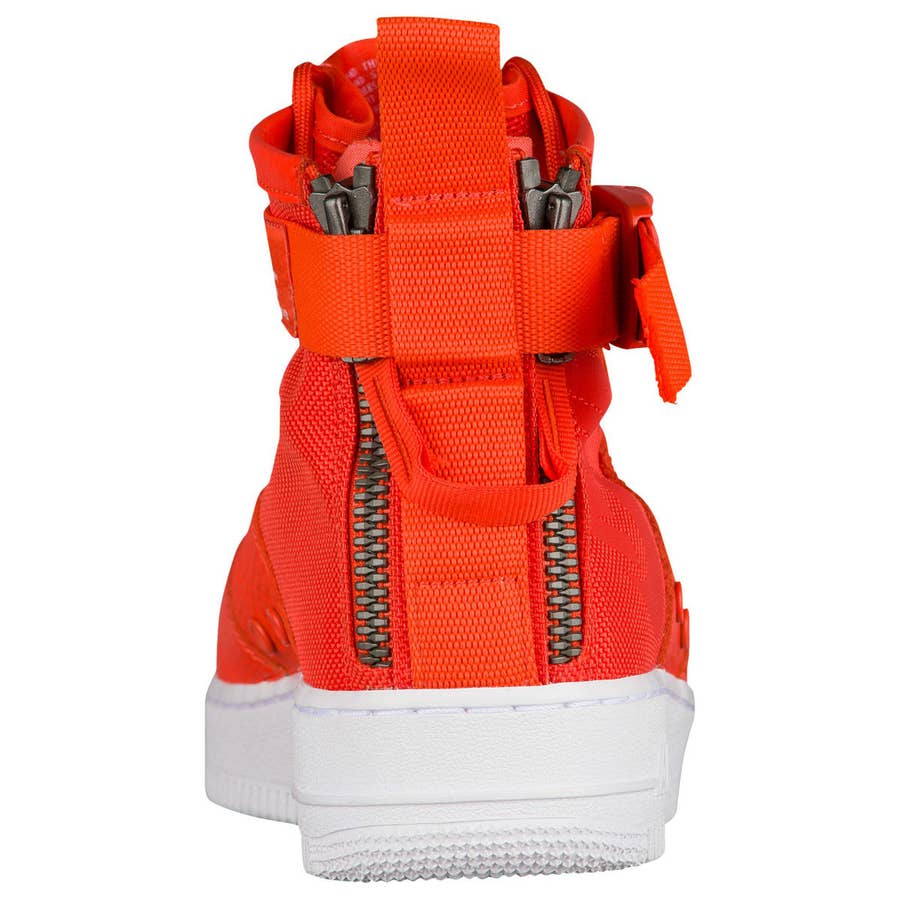 Nike sf air force new arrivals 1 mid team orange