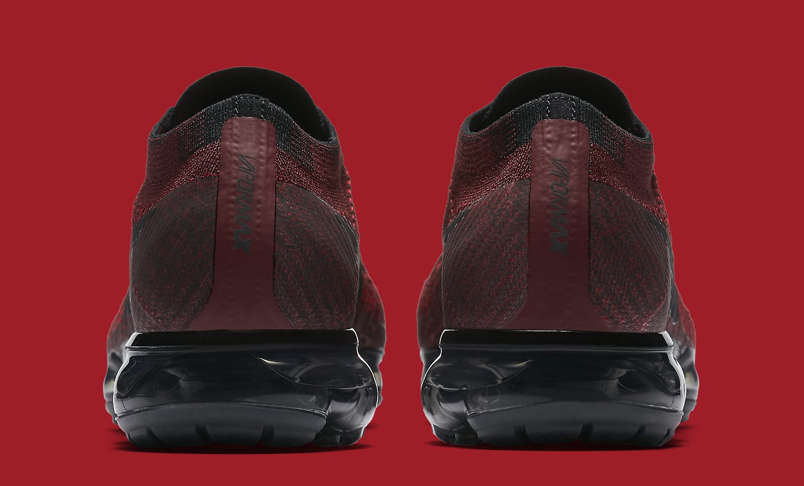 Red Nike VaporMax 849558-601 Heel