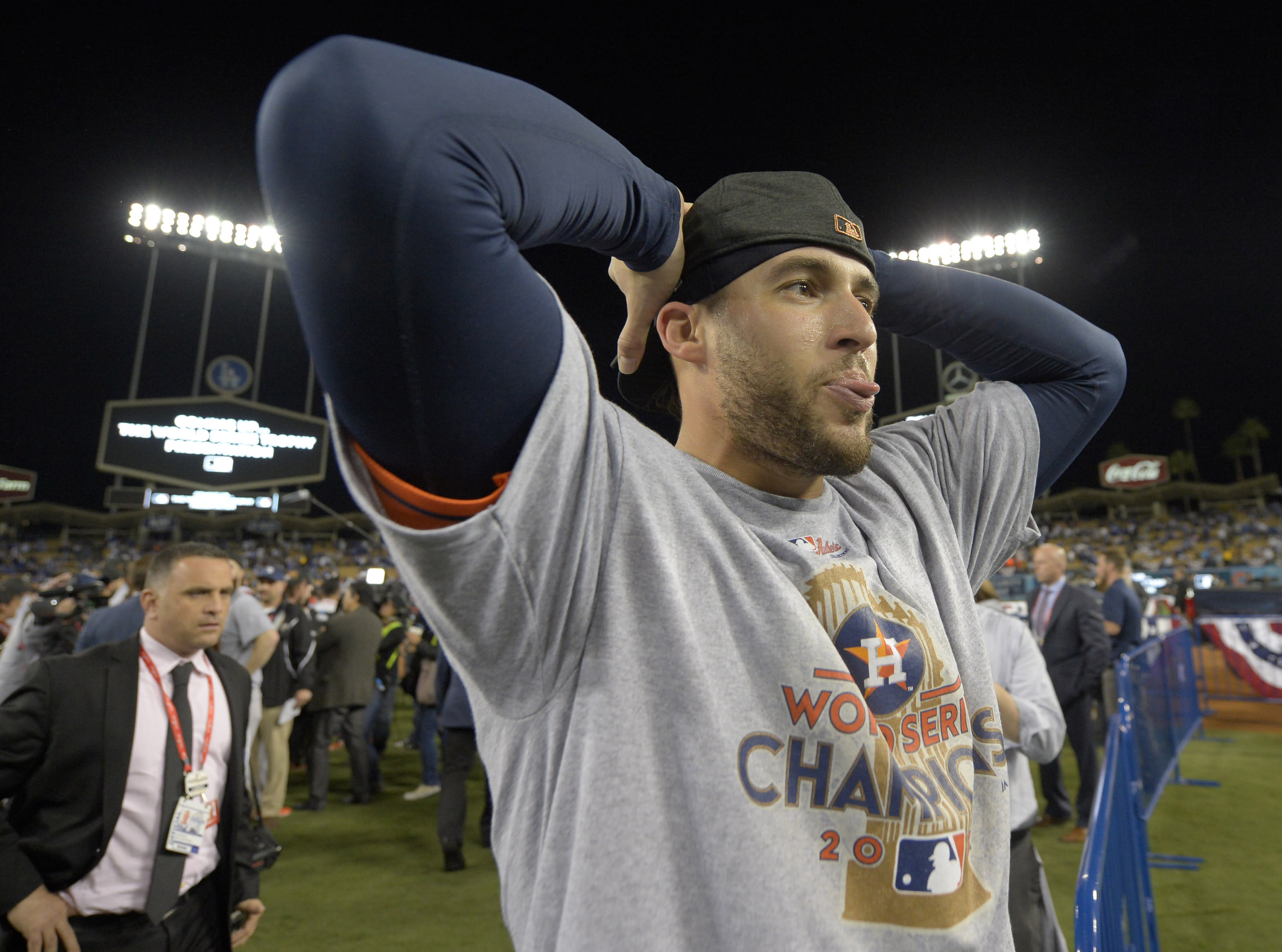 George Springer Caps Off Amazing World Series With MVP Award