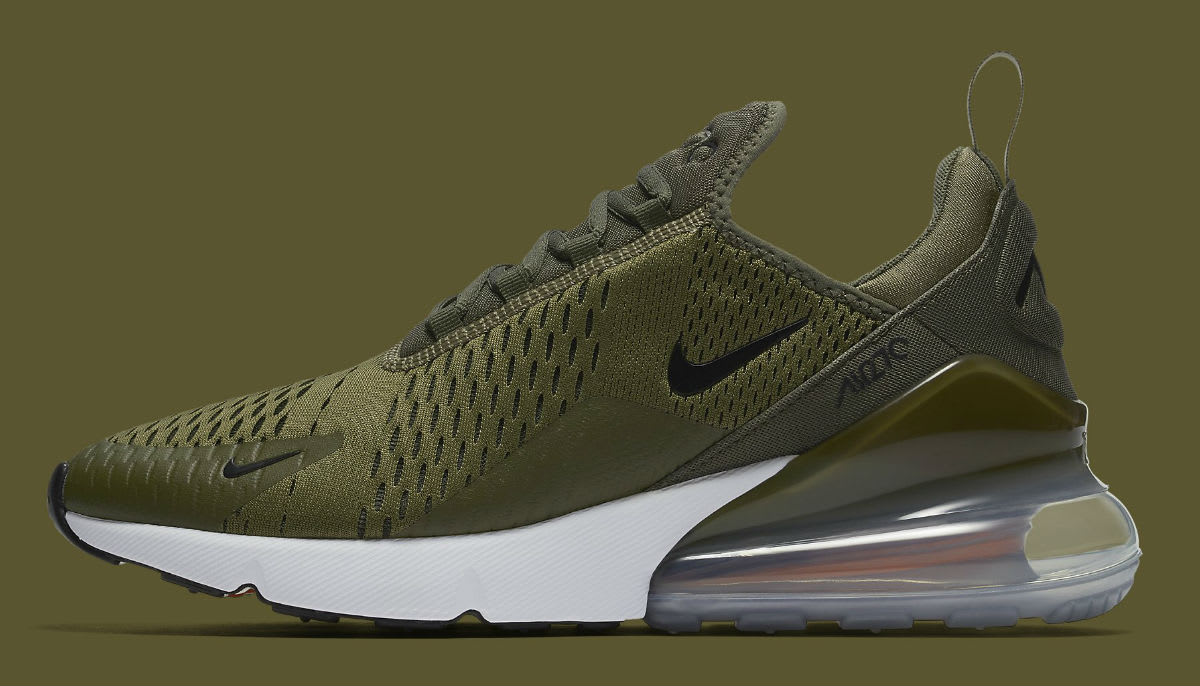 Nike Air Max 270 Olive Release Date AH8050-201 Profile