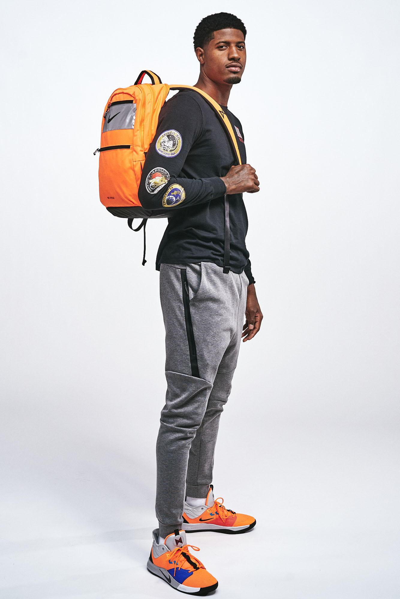 Nike PG 3 NASA Release Date CI2666-800 Backpack