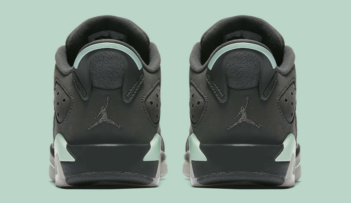 Air Jordan 6 Low Mint Foam Release Date Heel 768878-015