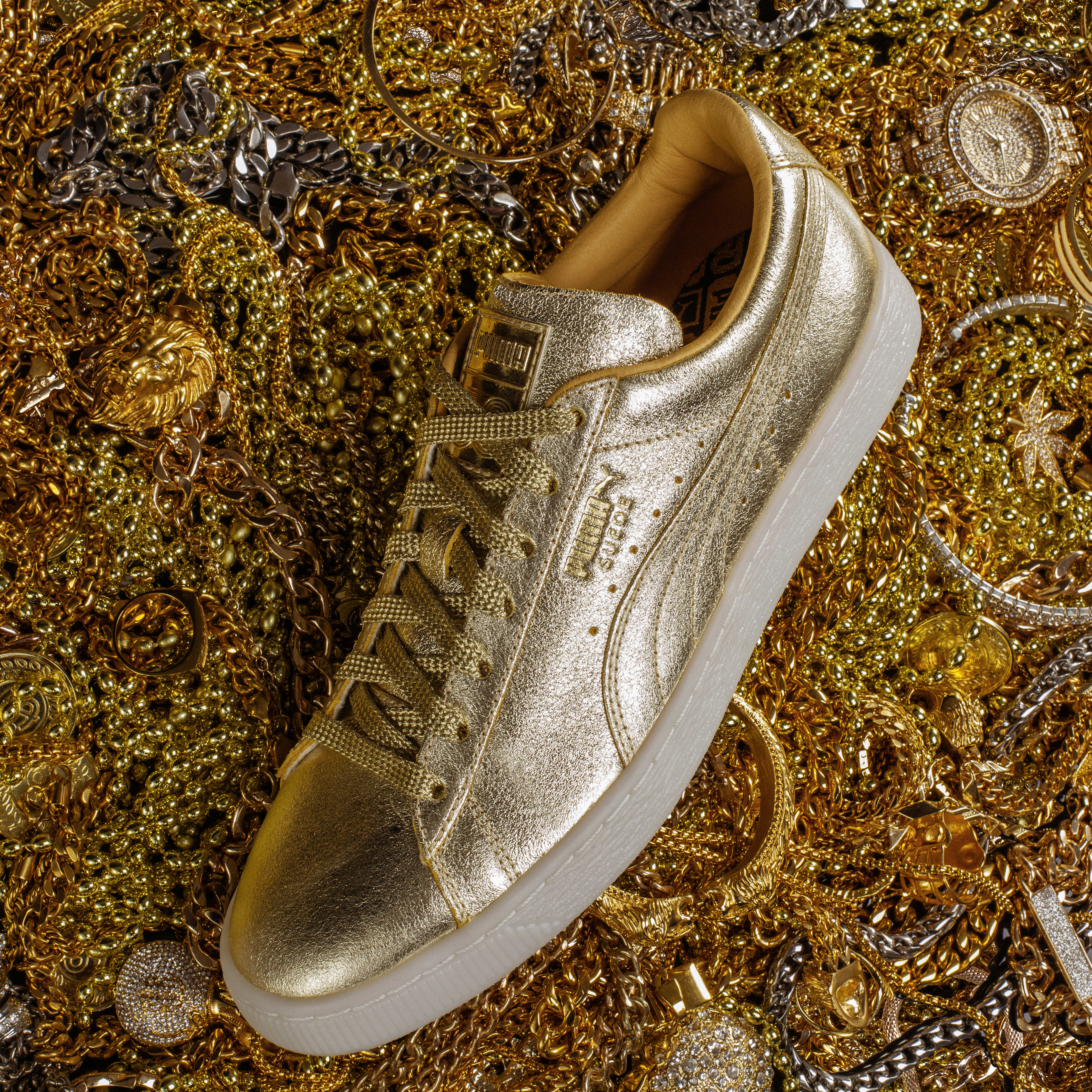 Puma Releases Golden Suede To Celebrate Suede’s 50th Anniversary