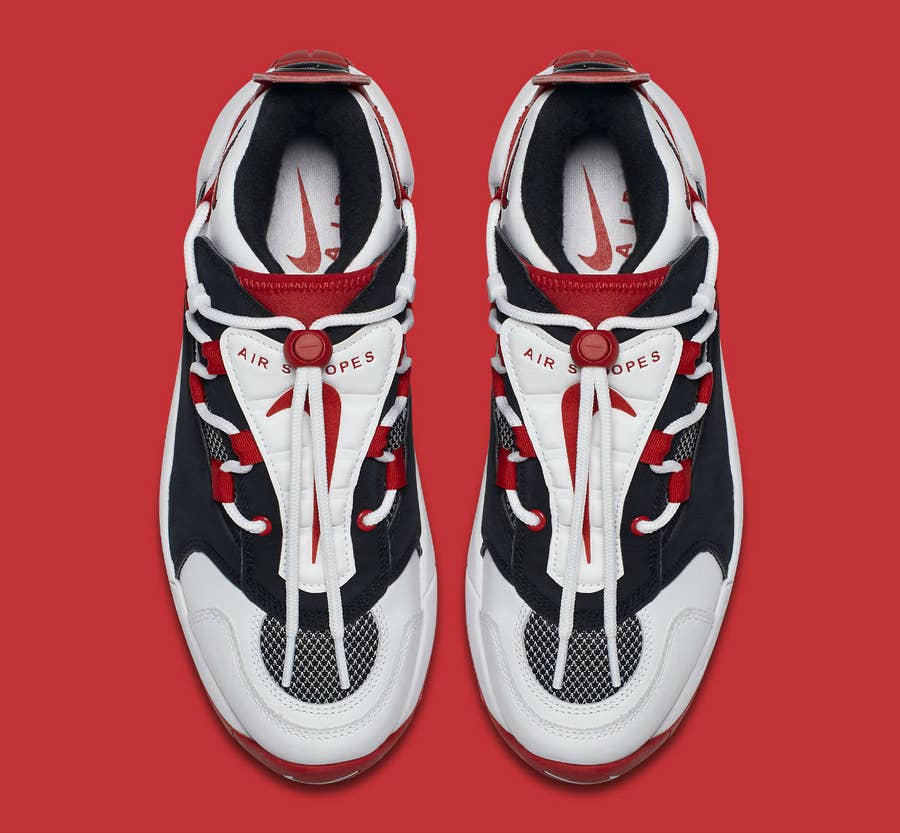 Sheryl Swoopes' Nike Air Swoopes 2 Drops in White/Red This Week -  WearTesters