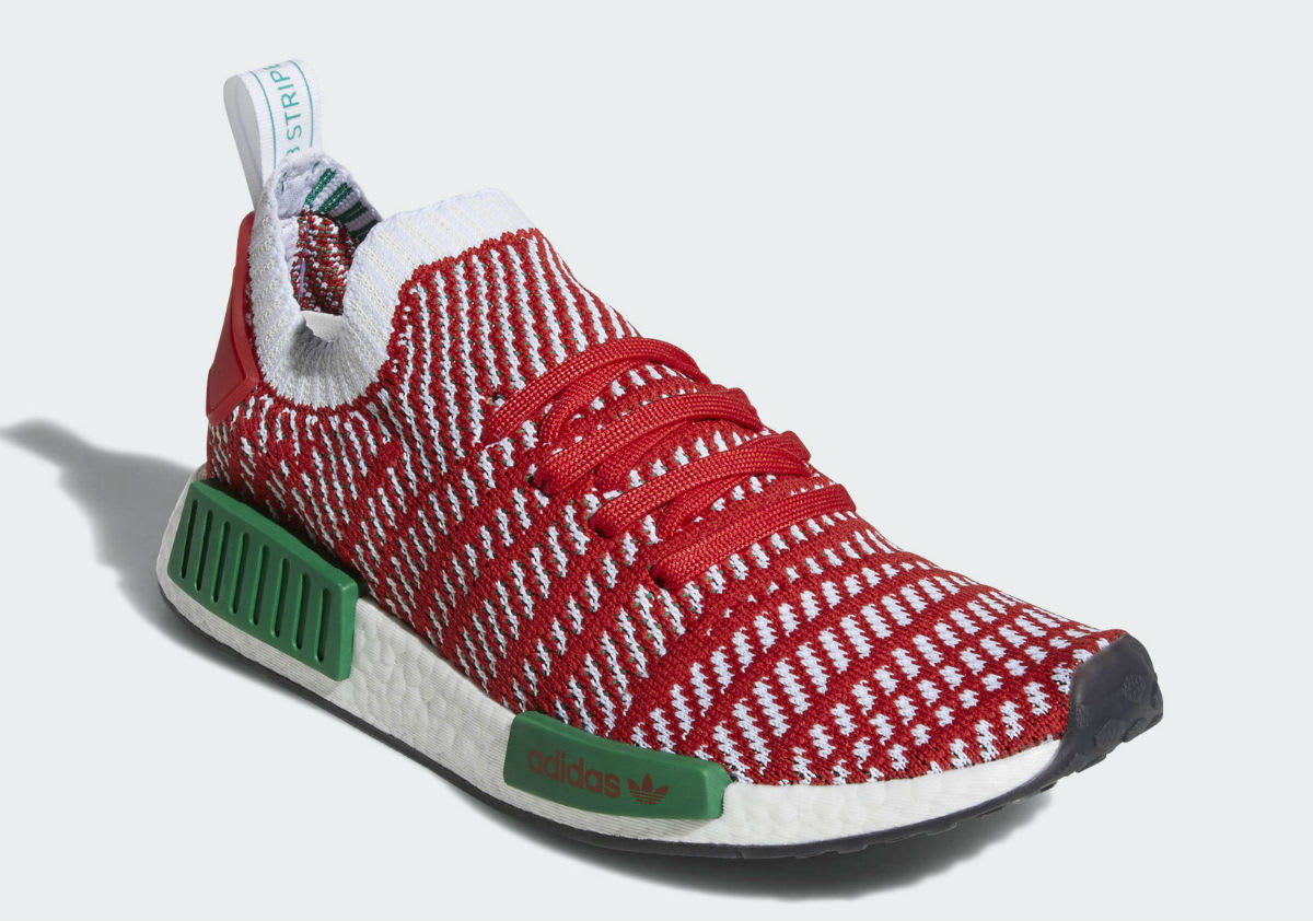Adidas NMD R1 STLT Christmas Release Date D96820 Front