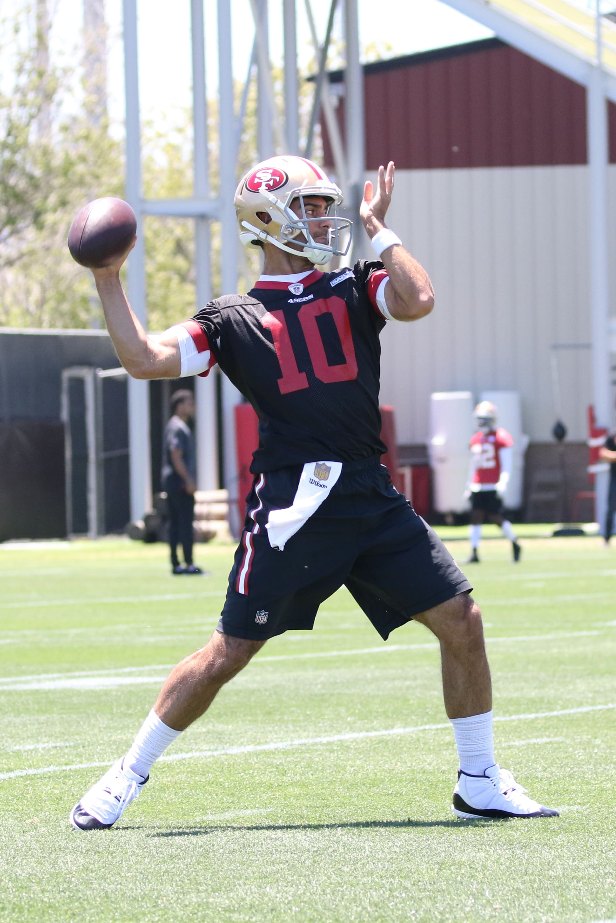 Jimmy Garoppolo gifts each teammate Nike Air Jordan XI's for Christmas