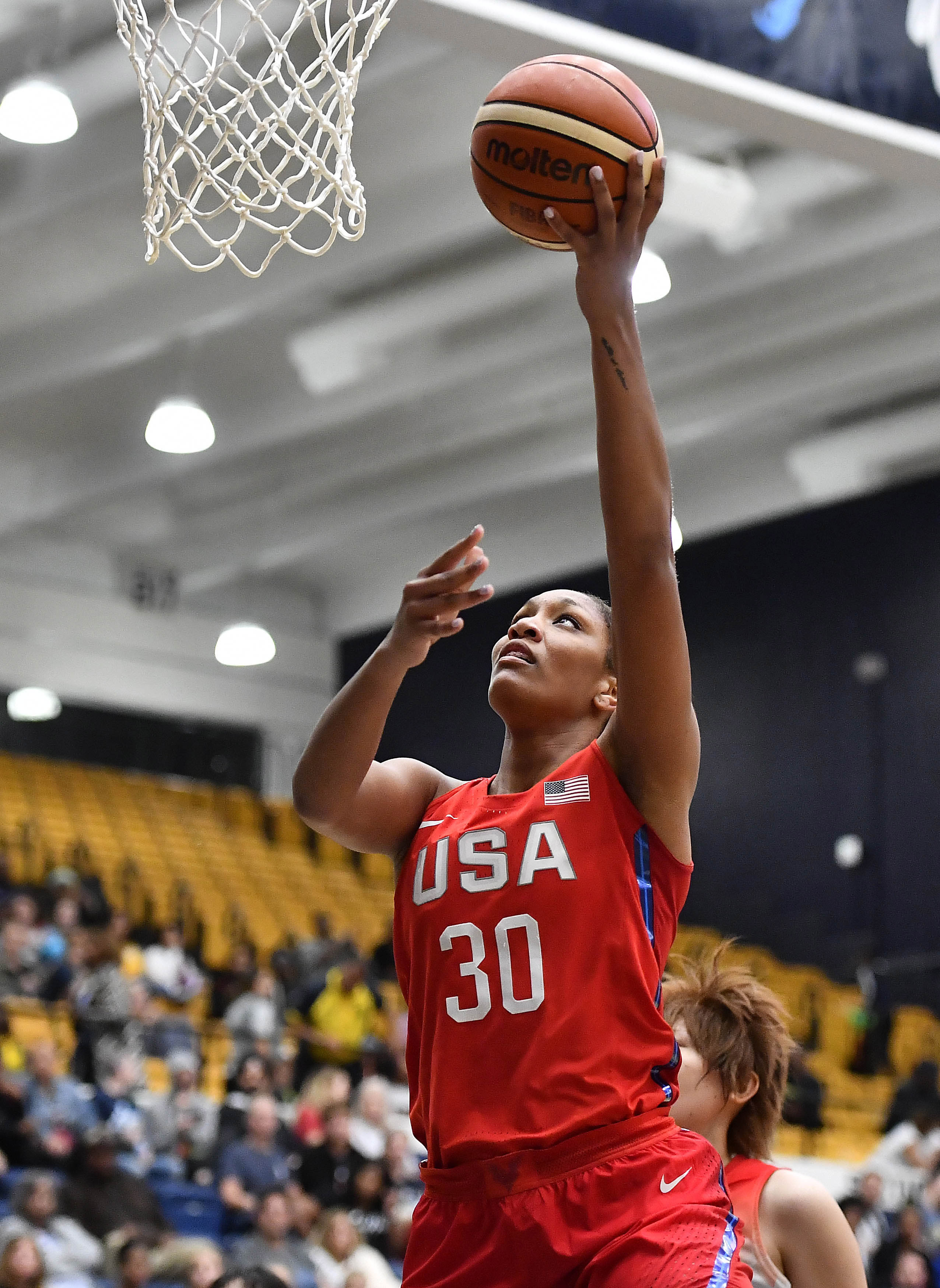 A&#x27;Ja Wilson Vertical Team USA 2018