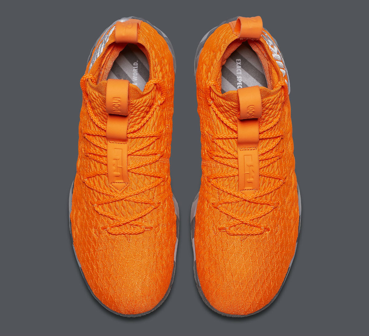 Nike LeBron 15 Orange Box Release Date AR5125-800 Top