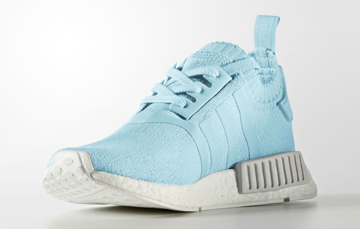 Adidas NMD R1 Primeknit Ice Blue Release Date Medial BY8763