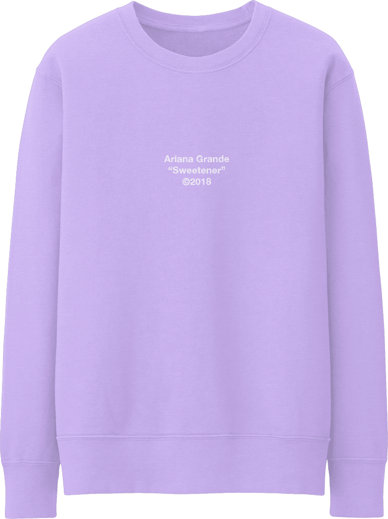 Ariana Grande Sweetener Merchandise