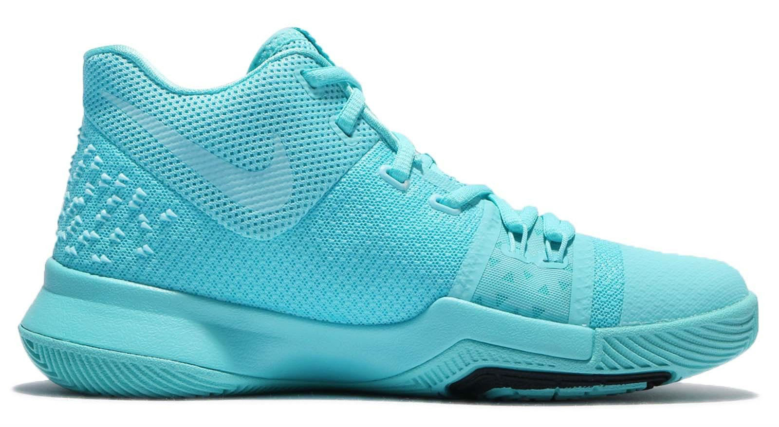 Nike Kyrie 3 GS Aqua Release Date Medial 859466-401