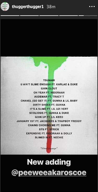 Young Thug &#x27;Slime Language&#x27; Tracklist