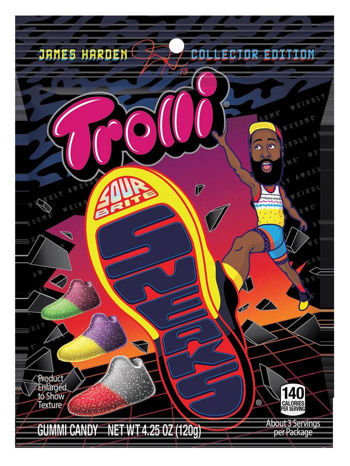 James Harden Sour Brites Sneaks Candy 2