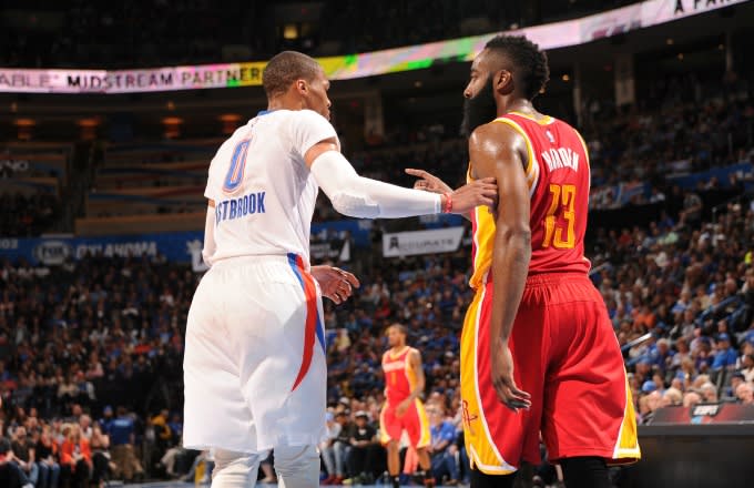 Harden and Westbrook 8.