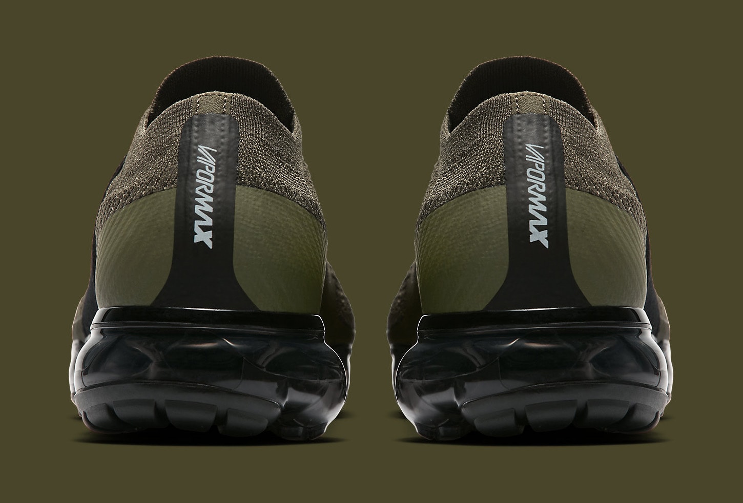 Olive Nike Air VaporMax Moc AA4155-300 Heel