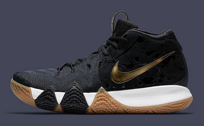Nike Kyrie 4 Pitch Blue Gold Release Date 943807-403 Profile