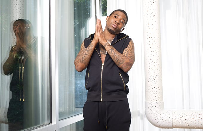 YFN Lucci for Sean John&#x27;s Holiday 2017/Spring 2018 &#x27;Dream Big&#x27; campaign.