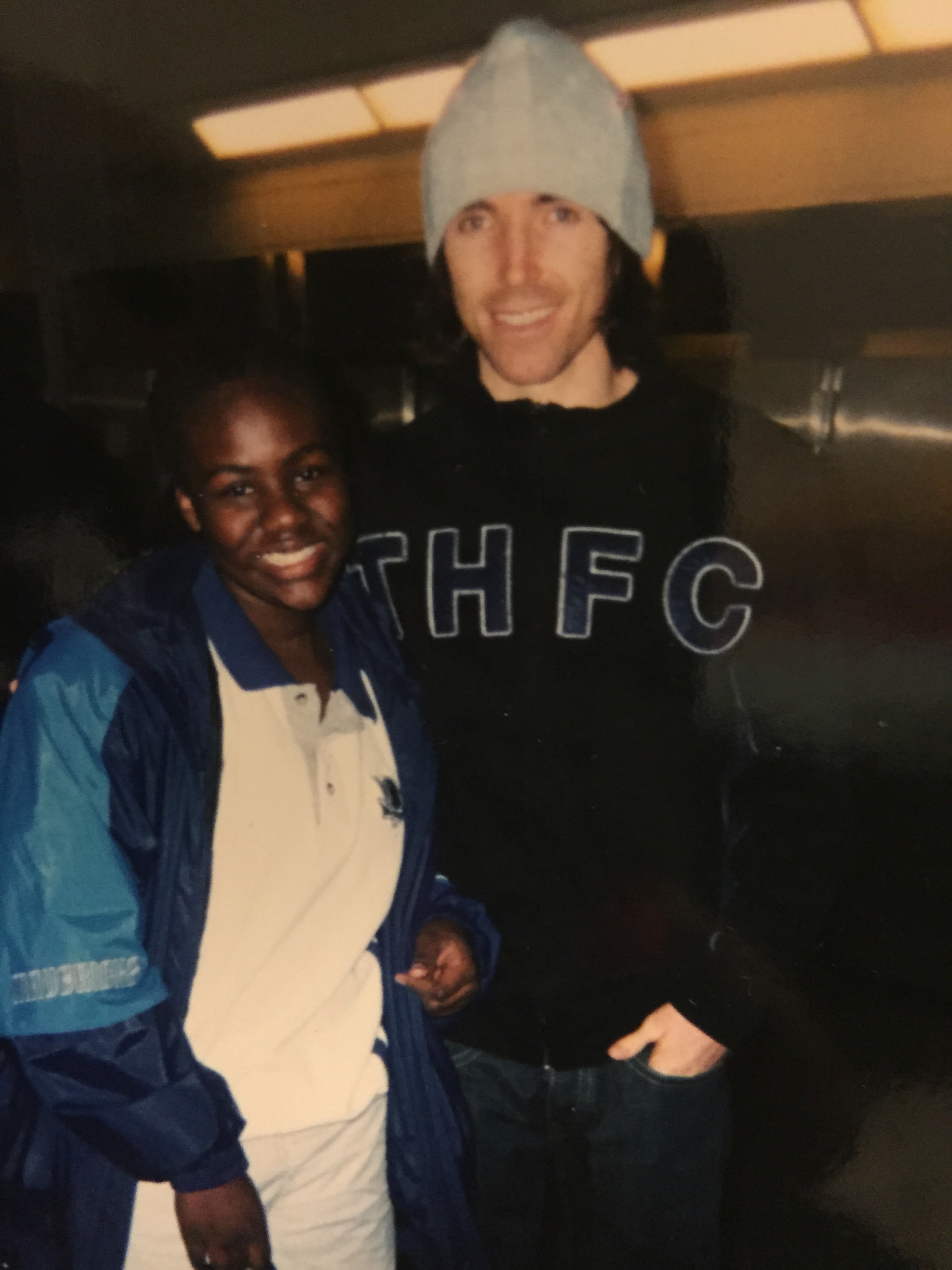 Ivy Awino and Steve Nash