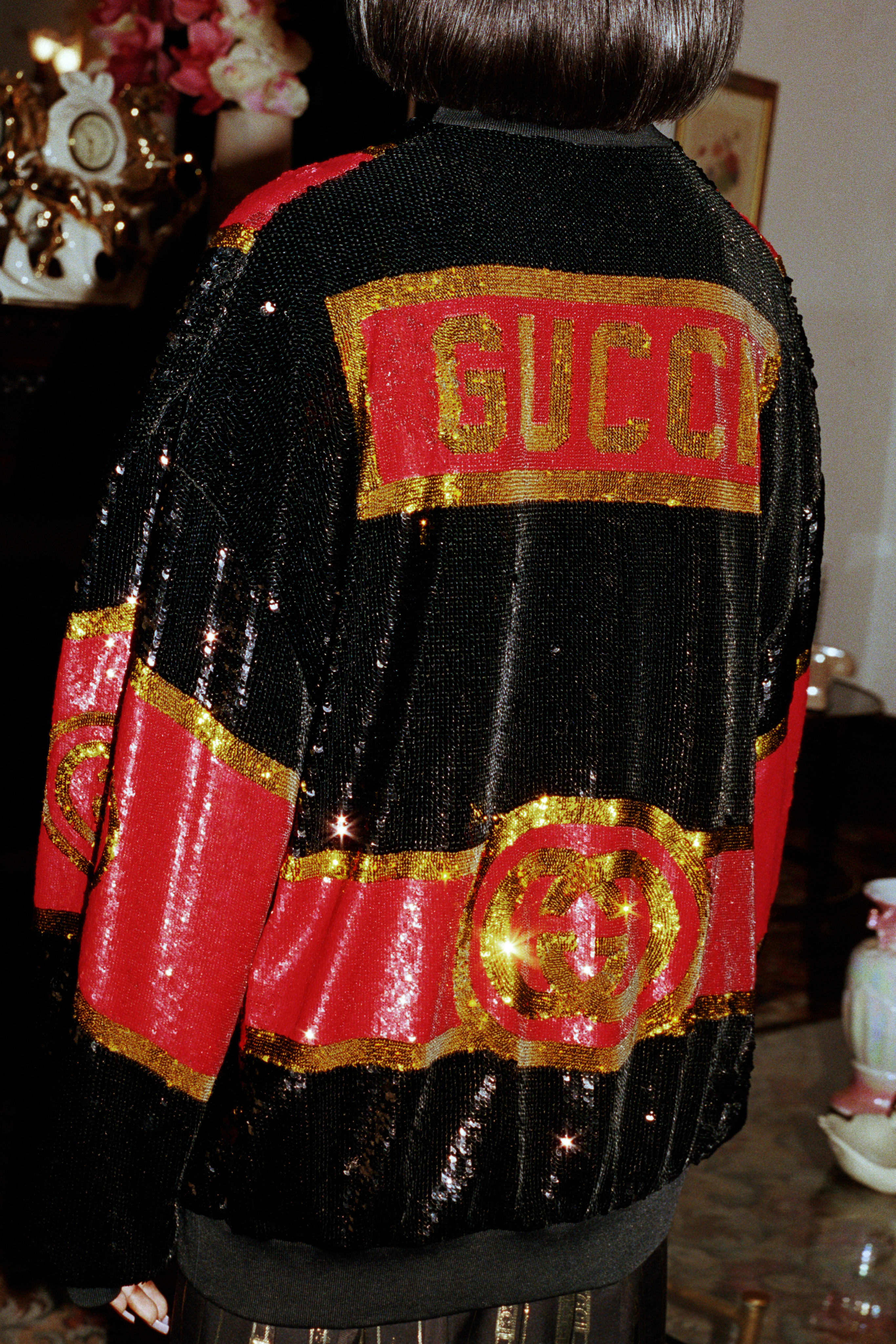 Gucci Dapper Dan Sequin Jacket