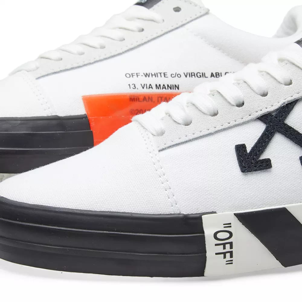 Vans x off outlet white vulcanized