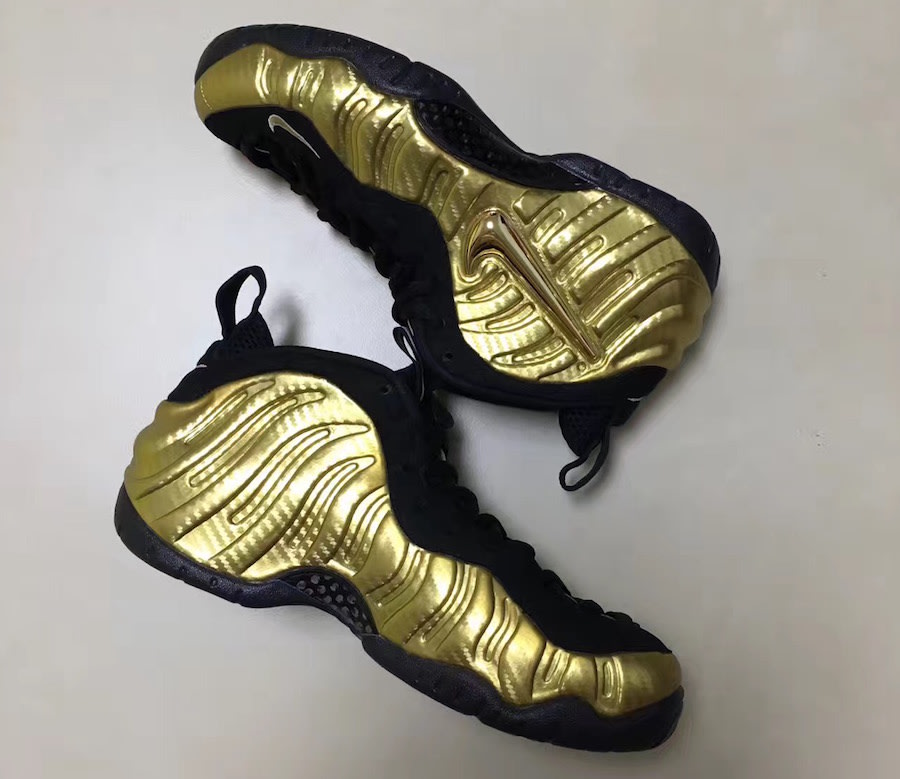 Nike Air Foamposite Pro Metallic Gold Release Date Medial 624041-701