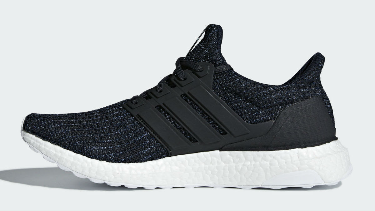 Parley x Adidas Ultra Boost Legend Ink Carbon Core Black Release Date AC7836 Medial