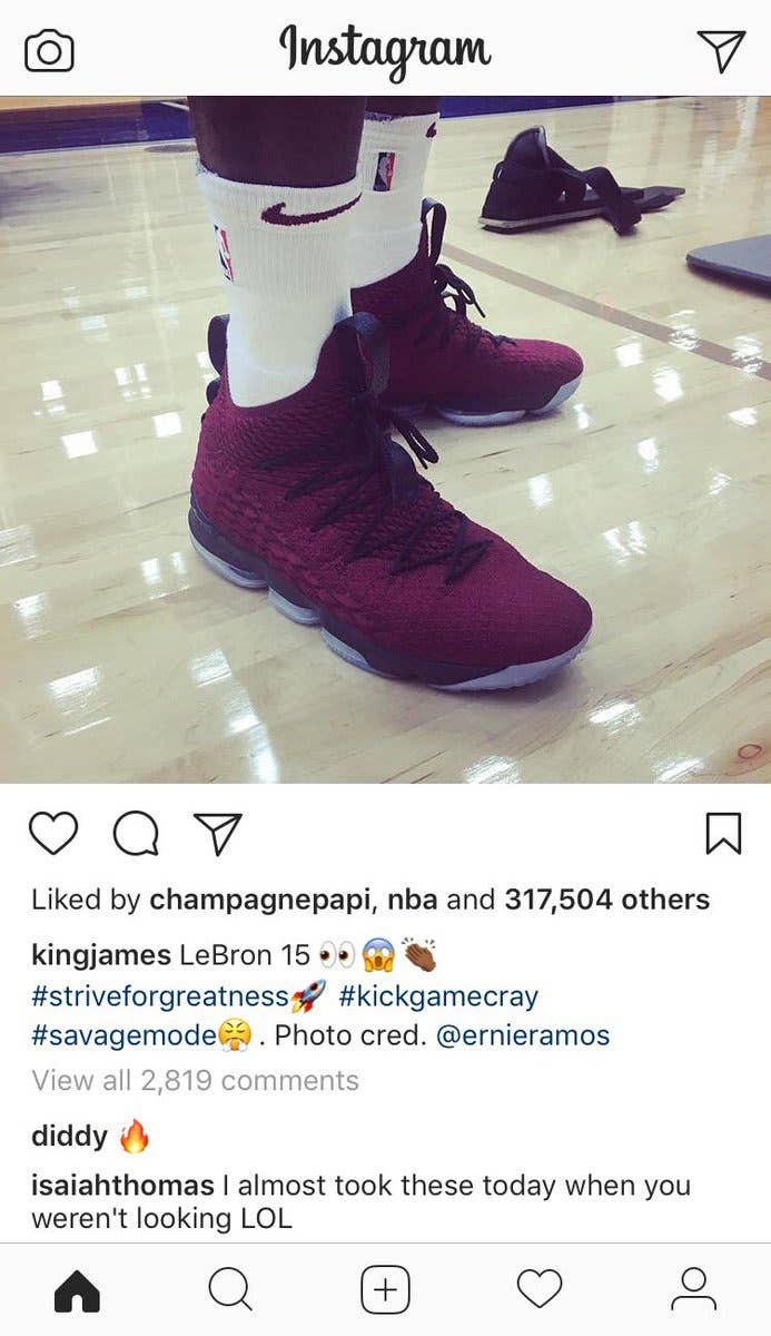 Isaiah Thomas Wants to Steal LeBron James&#x27; Sneakers