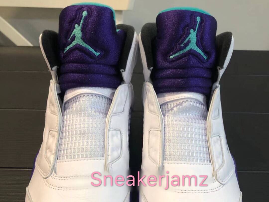 Air Jordan 5 Grape + Air Jordan 5 Fresh Prince Comparison - SBD