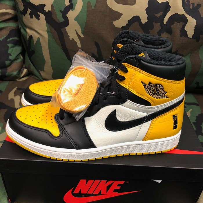 Shinedown Air Jordan 1 Left Profile