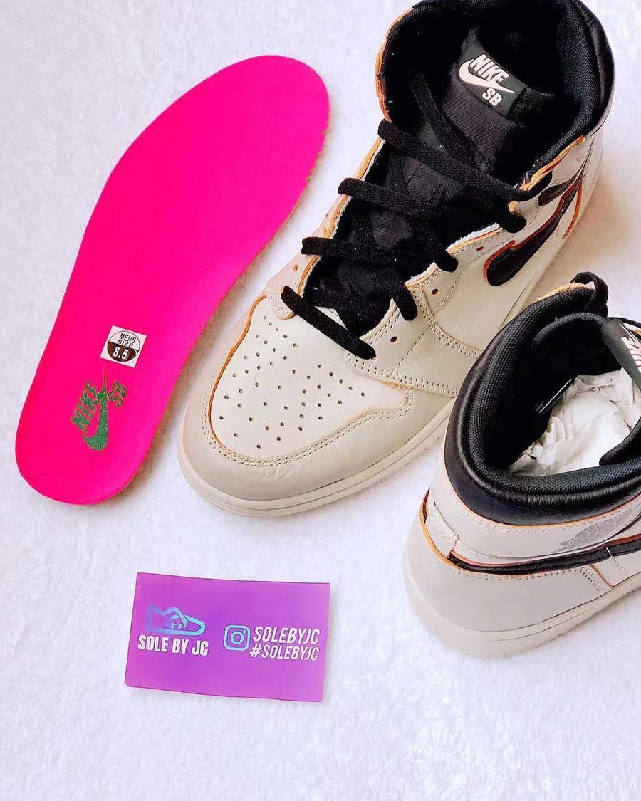 Aj1 sb clearance light bone